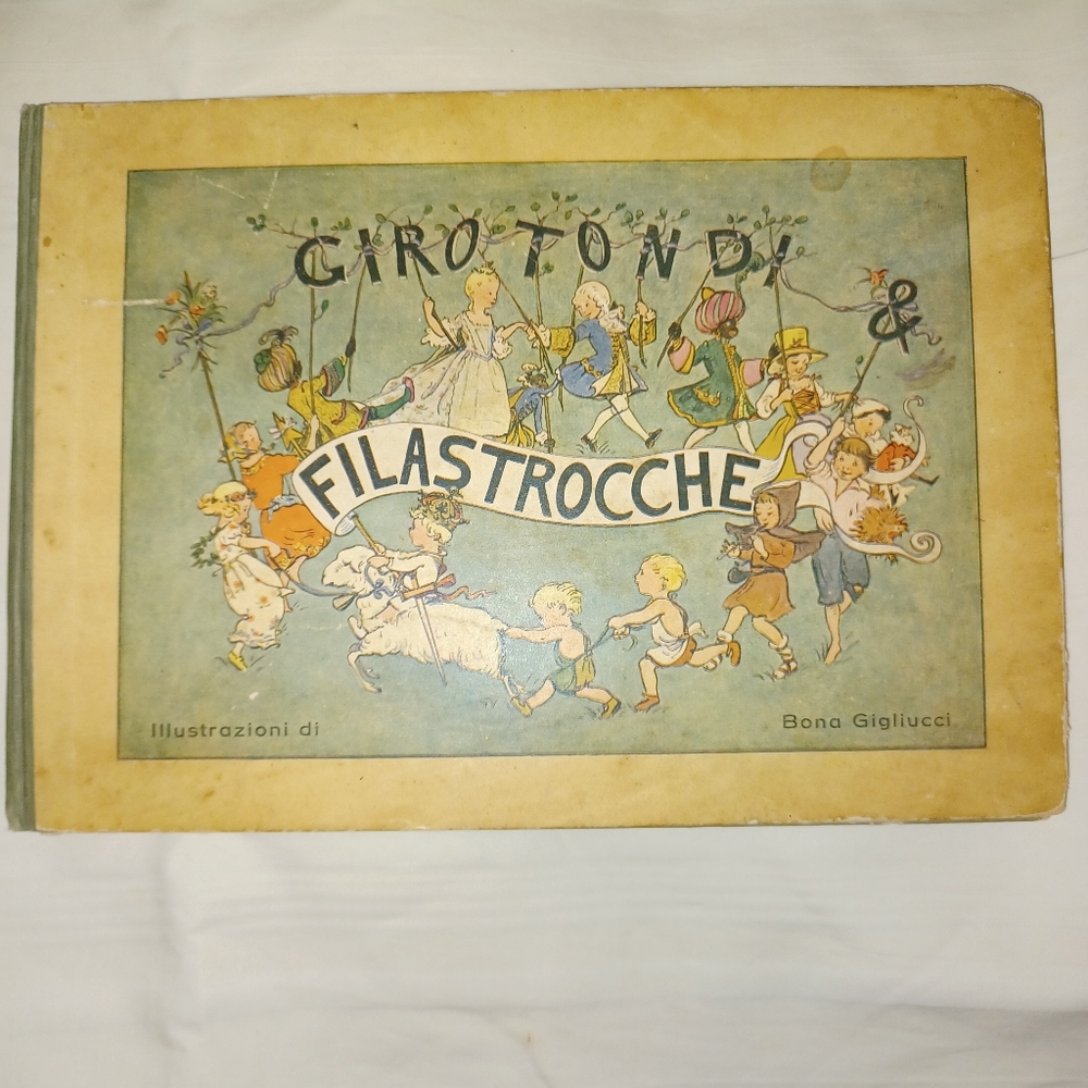 Vintage Italian music book.